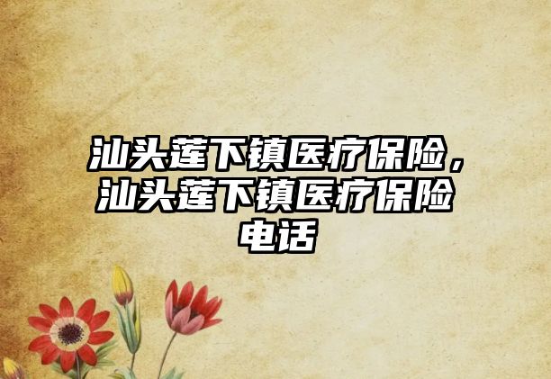 汕頭蓮下鎮(zhèn)醫(yī)療保險(xiǎn)，汕頭蓮下鎮(zhèn)醫(yī)療保險(xiǎn)電話