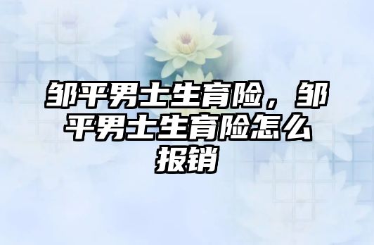 鄒平男士生育險，鄒平男士生育險怎么報銷